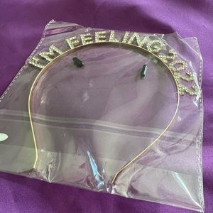 Taylor Swift “I’m Feeling 2022” Headband (NIP)